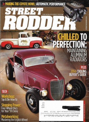 STREET RODDER 2014 JUNE - ALUMINUM RADIATOR MAINT, TAP & DIE HOW-TO*